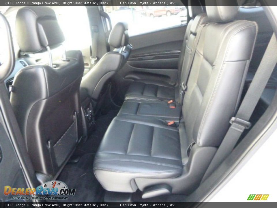 2012 Dodge Durango Crew AWD Bright Silver Metallic / Black Photo #13