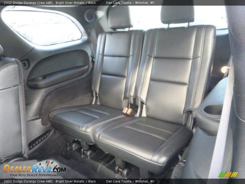 2012 Dodge Durango Crew AWD Bright Silver Metallic / Black Photo #14