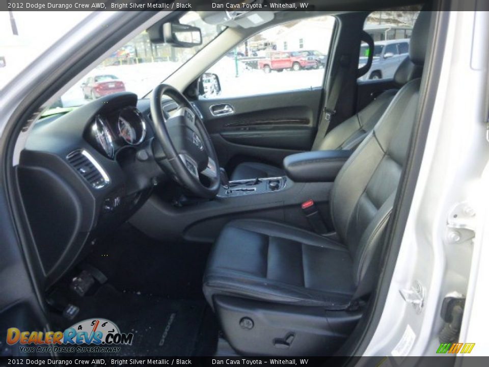 2012 Dodge Durango Crew AWD Bright Silver Metallic / Black Photo #15