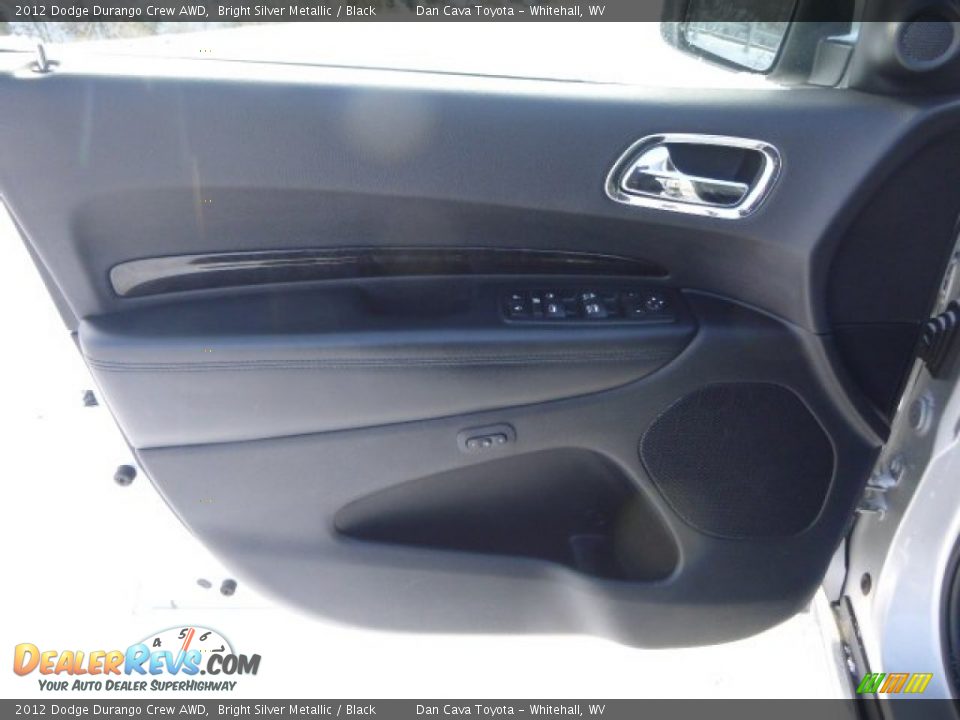 2012 Dodge Durango Crew AWD Bright Silver Metallic / Black Photo #16