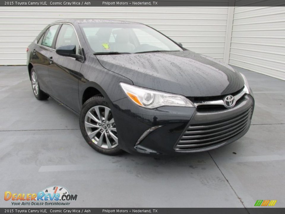 2015 Toyota Camry XLE Cosmic Gray Mica / Ash Photo #1