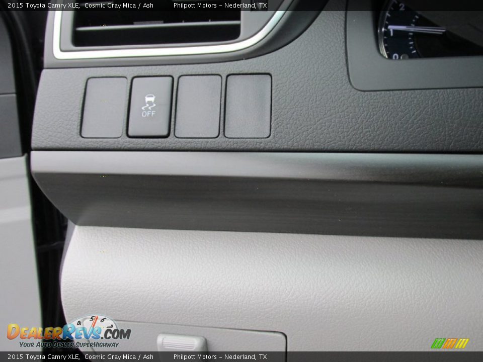 2015 Toyota Camry XLE Cosmic Gray Mica / Ash Photo #33
