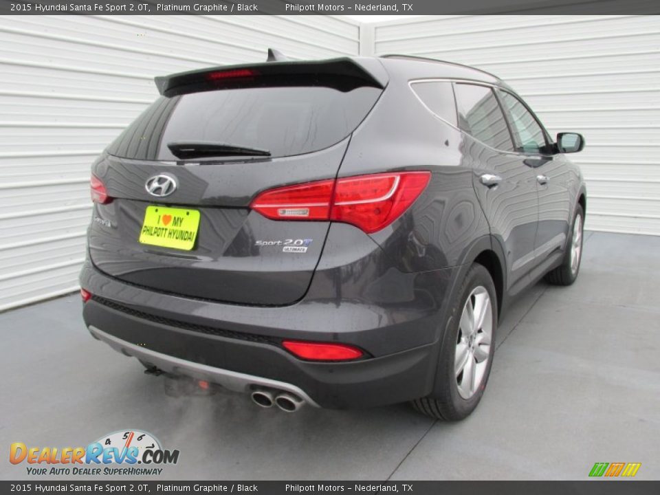 2015 Hyundai Santa Fe Sport 2.0T Platinum Graphite / Black Photo #4