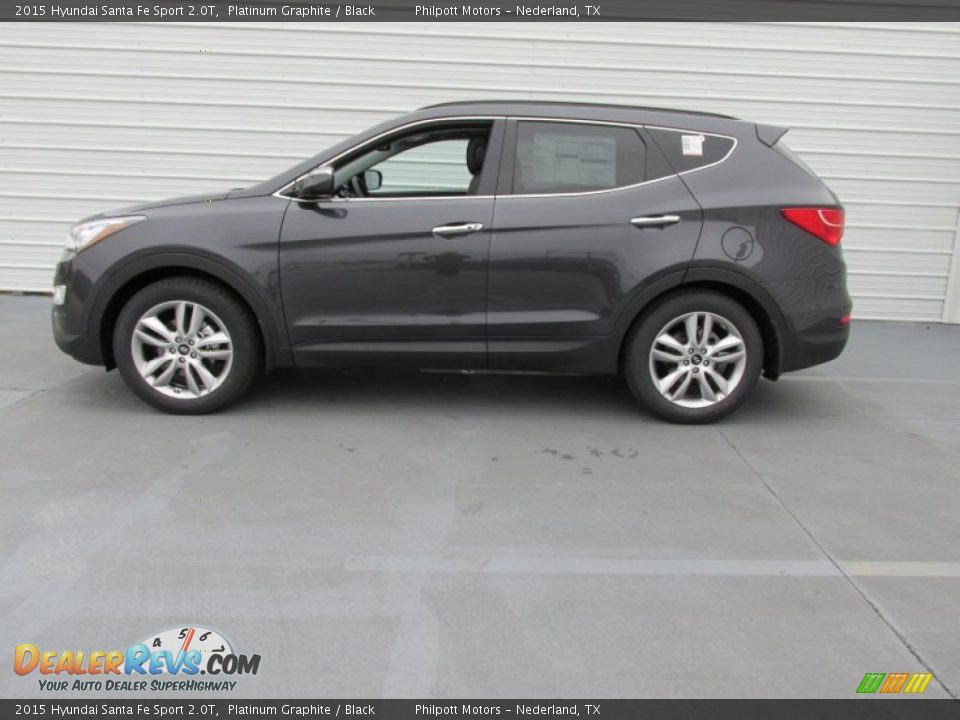 2015 Hyundai Santa Fe Sport 2.0T Platinum Graphite / Black Photo #6