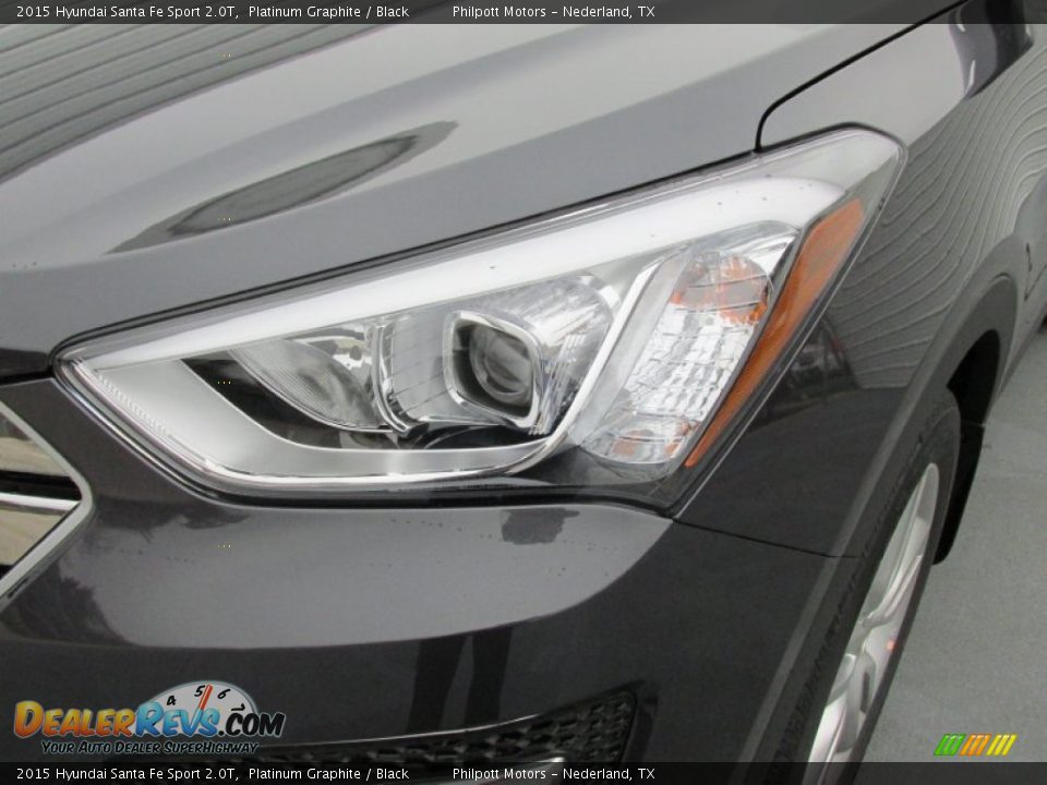2015 Hyundai Santa Fe Sport 2.0T Platinum Graphite / Black Photo #9