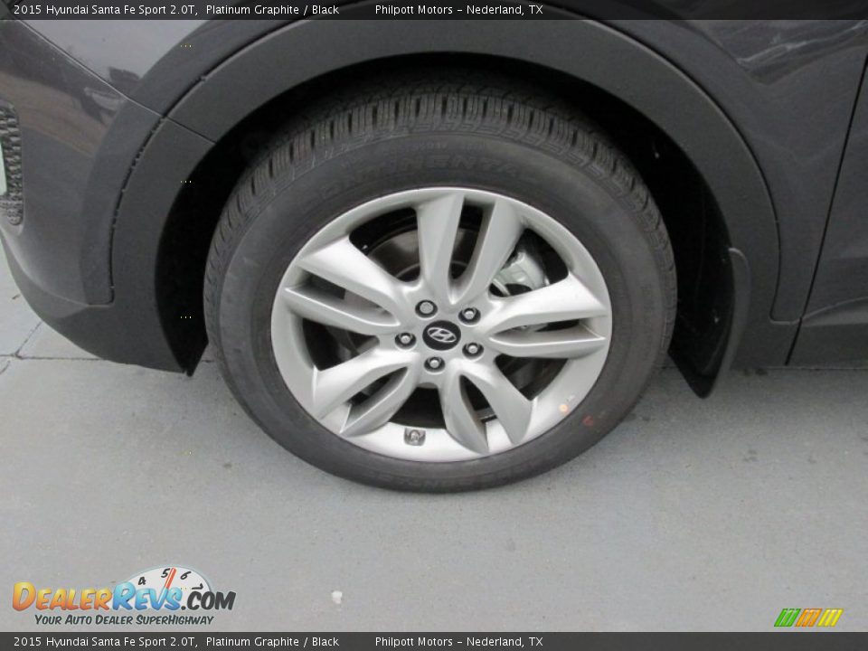 2015 Hyundai Santa Fe Sport 2.0T Platinum Graphite / Black Photo #11