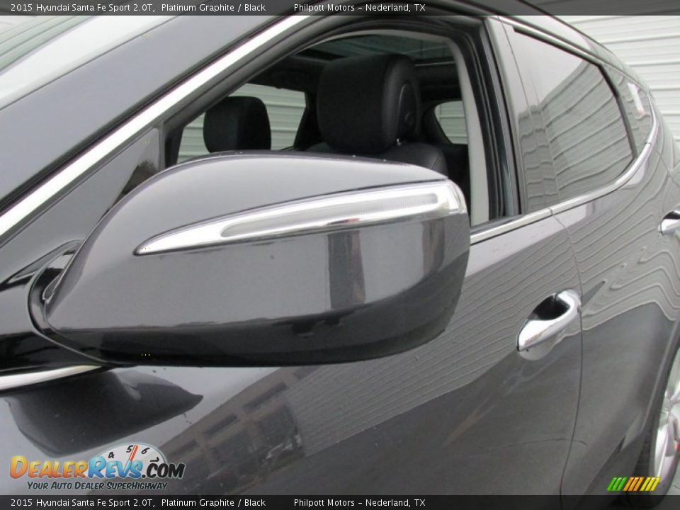 2015 Hyundai Santa Fe Sport 2.0T Platinum Graphite / Black Photo #12