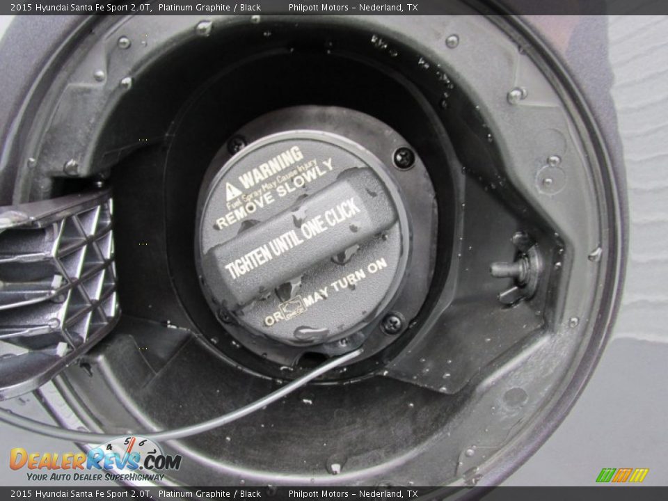 2015 Hyundai Santa Fe Sport 2.0T Platinum Graphite / Black Photo #13