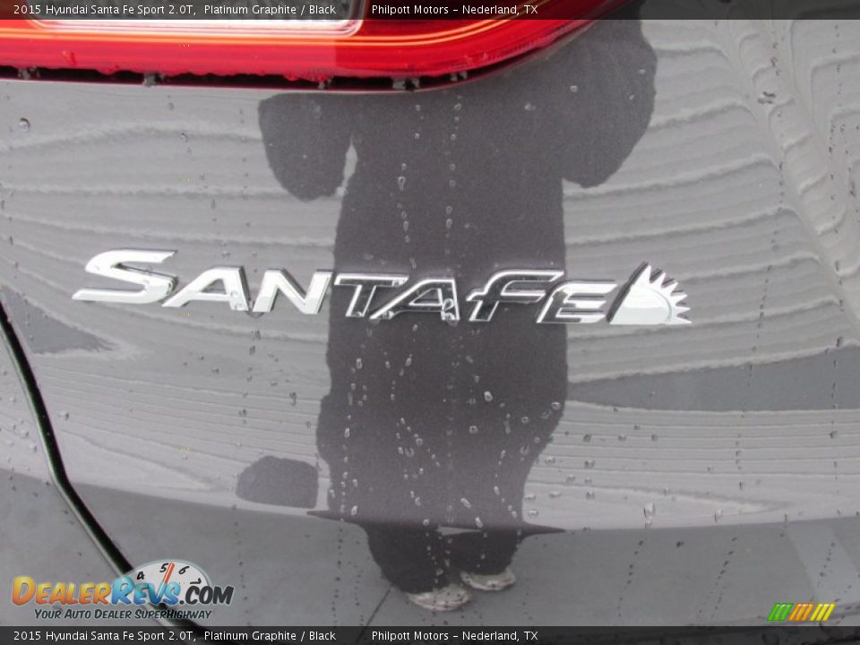 2015 Hyundai Santa Fe Sport 2.0T Platinum Graphite / Black Photo #14