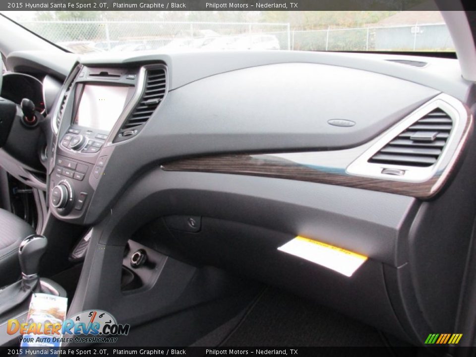 2015 Hyundai Santa Fe Sport 2.0T Platinum Graphite / Black Photo #17