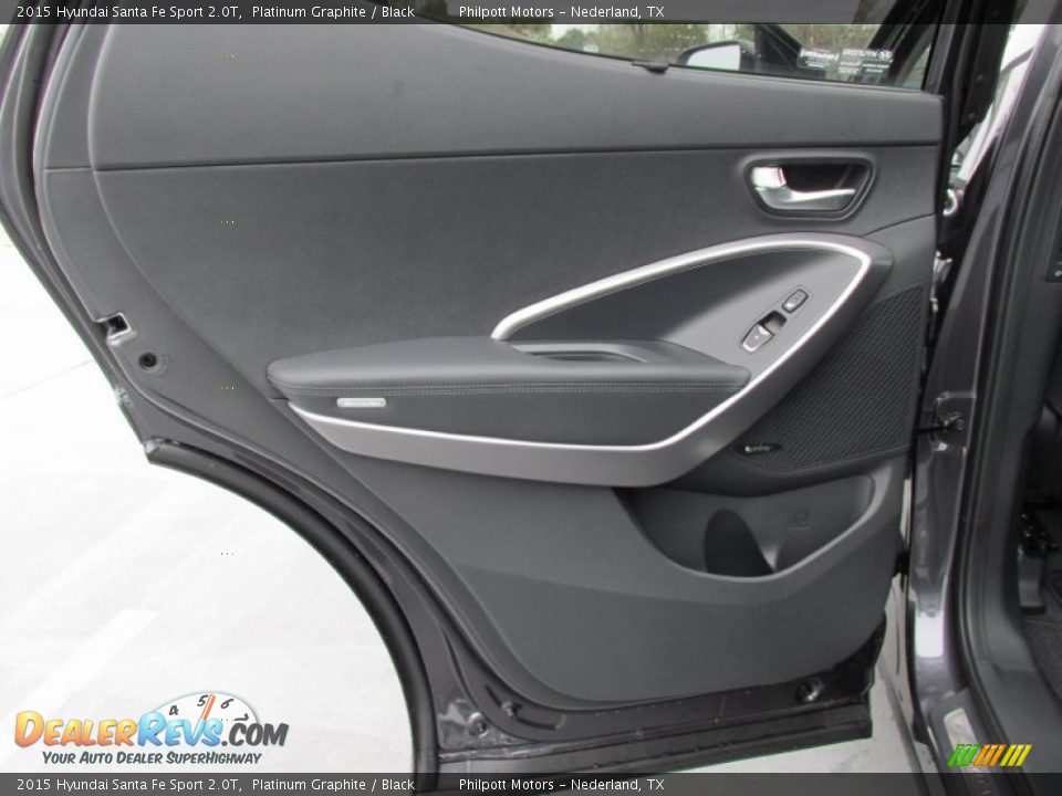 2015 Hyundai Santa Fe Sport 2.0T Platinum Graphite / Black Photo #21