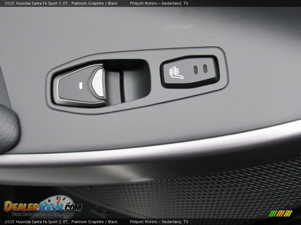 2015 Hyundai Santa Fe Sport 2.0T Platinum Graphite / Black Photo #22