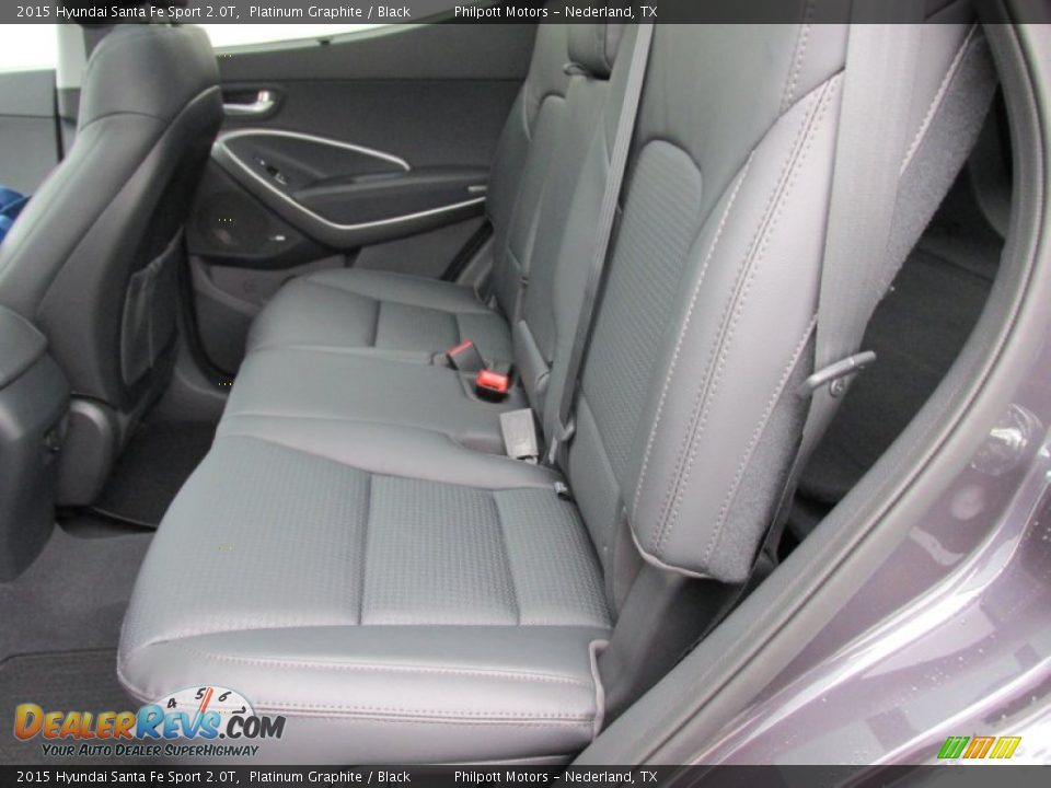 2015 Hyundai Santa Fe Sport 2.0T Platinum Graphite / Black Photo #23