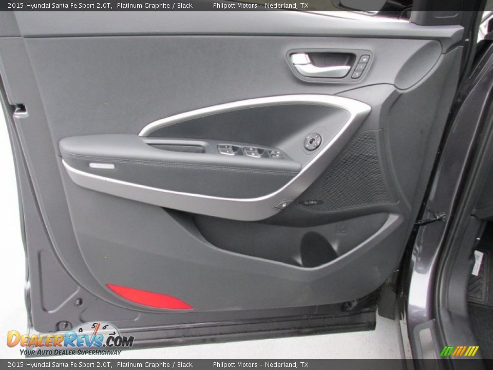 2015 Hyundai Santa Fe Sport 2.0T Platinum Graphite / Black Photo #24