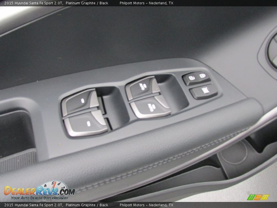 2015 Hyundai Santa Fe Sport 2.0T Platinum Graphite / Black Photo #25