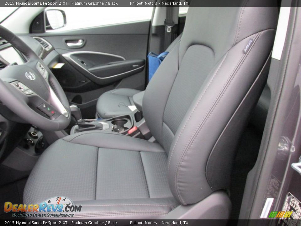 2015 Hyundai Santa Fe Sport 2.0T Platinum Graphite / Black Photo #26