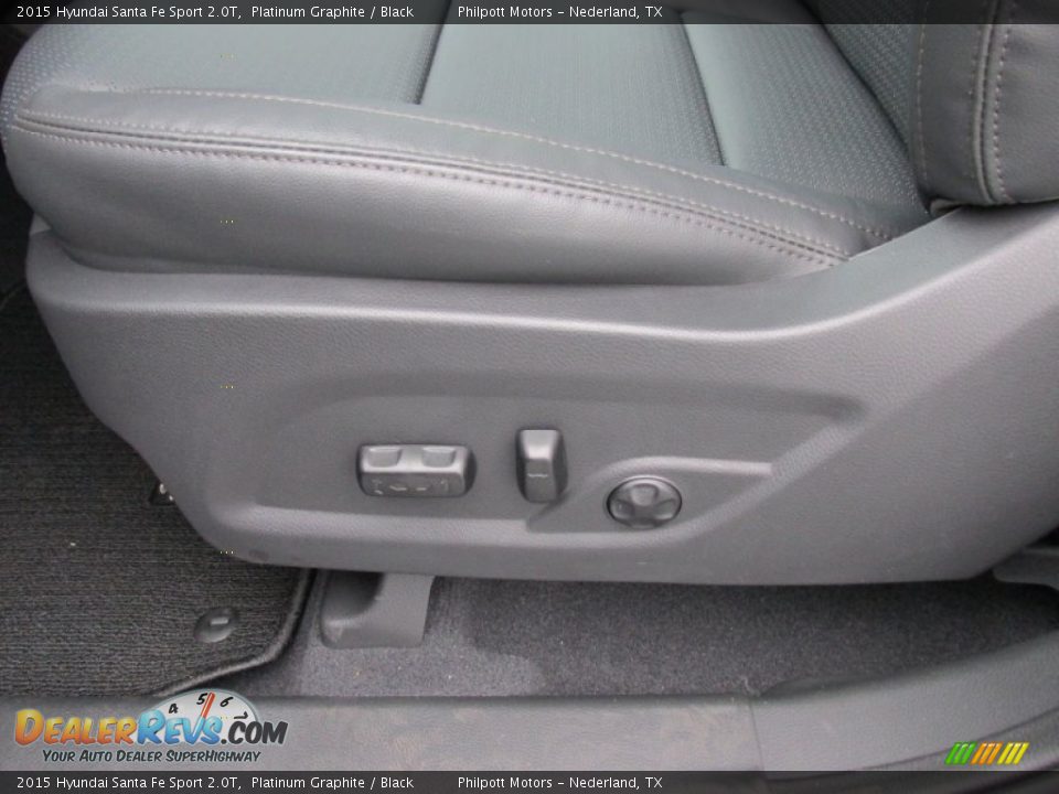 2015 Hyundai Santa Fe Sport 2.0T Platinum Graphite / Black Photo #27