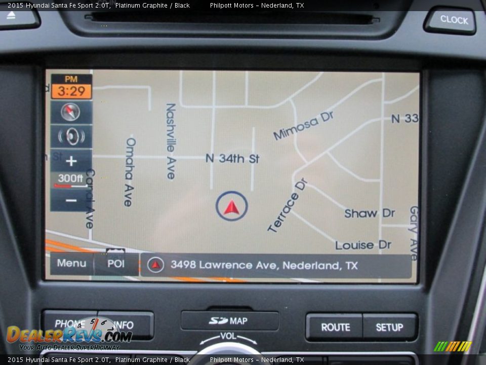 2015 Hyundai Santa Fe Sport 2.0T Platinum Graphite / Black Photo #30