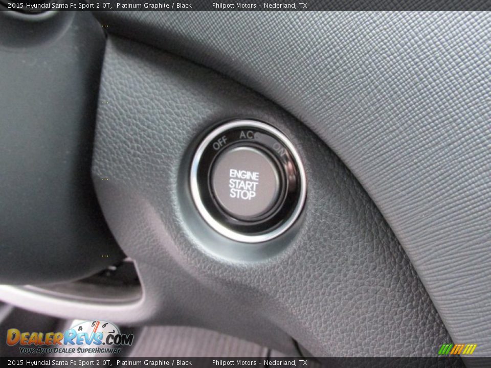 2015 Hyundai Santa Fe Sport 2.0T Platinum Graphite / Black Photo #33