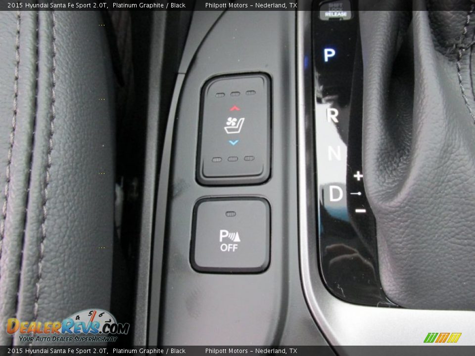 2015 Hyundai Santa Fe Sport 2.0T Platinum Graphite / Black Photo #35