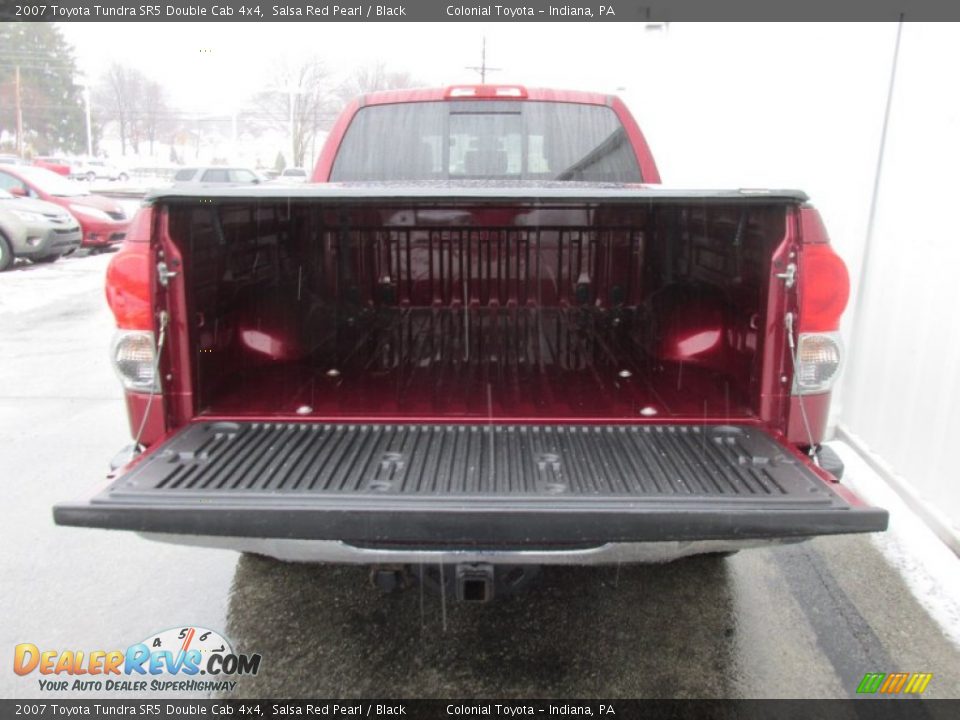 2007 Toyota Tundra SR5 Double Cab 4x4 Salsa Red Pearl / Black Photo #7