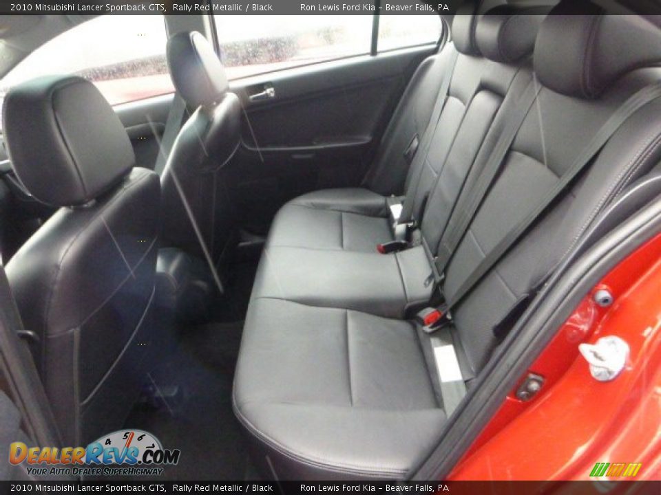 2010 Mitsubishi Lancer Sportback GTS Rally Red Metallic / Black Photo #14