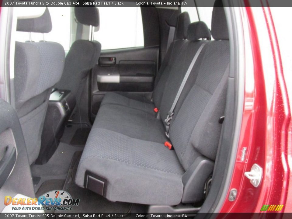 2007 Toyota Tundra SR5 Double Cab 4x4 Salsa Red Pearl / Black Photo #14