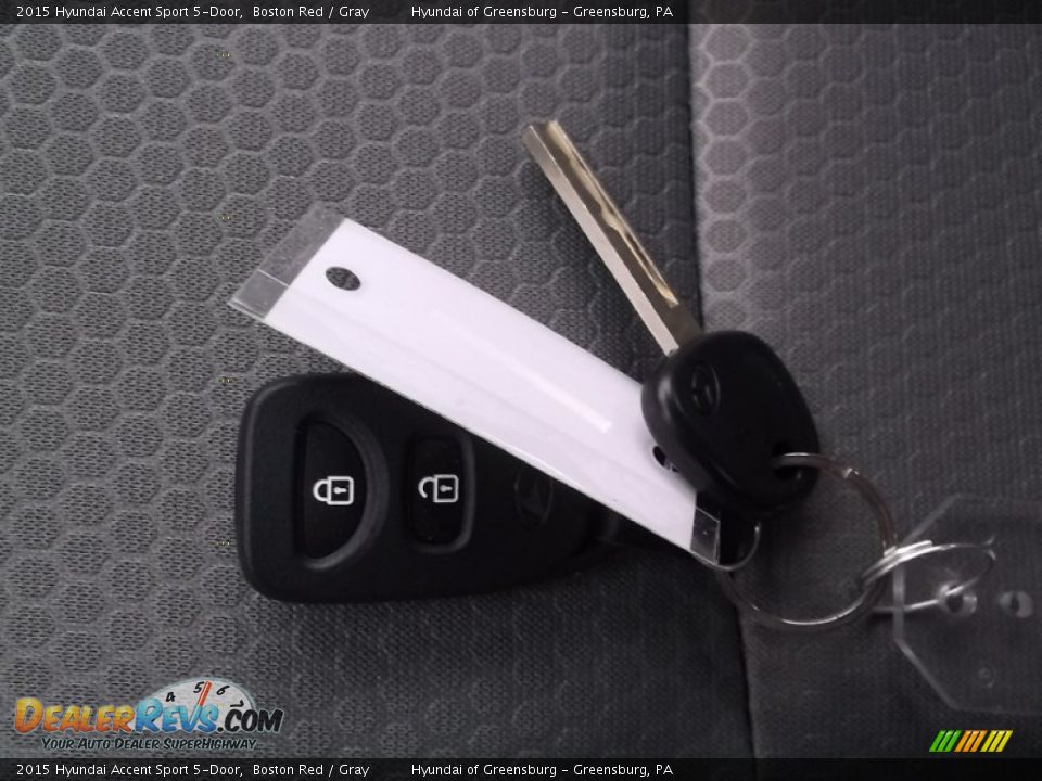 Keys of 2015 Hyundai Accent Sport 5-Door Photo #19