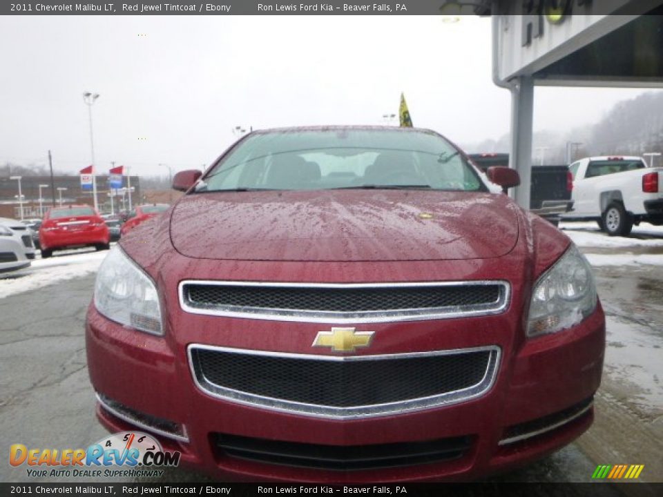 2011 Chevrolet Malibu LT Red Jewel Tintcoat / Ebony Photo #3