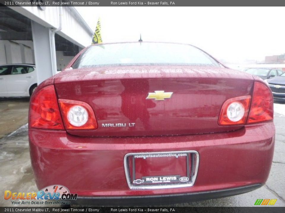 2011 Chevrolet Malibu LT Red Jewel Tintcoat / Ebony Photo #7