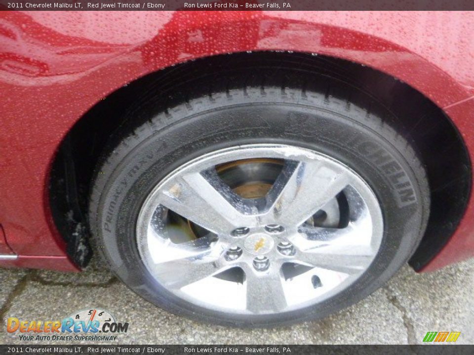 2011 Chevrolet Malibu LT Red Jewel Tintcoat / Ebony Photo #9