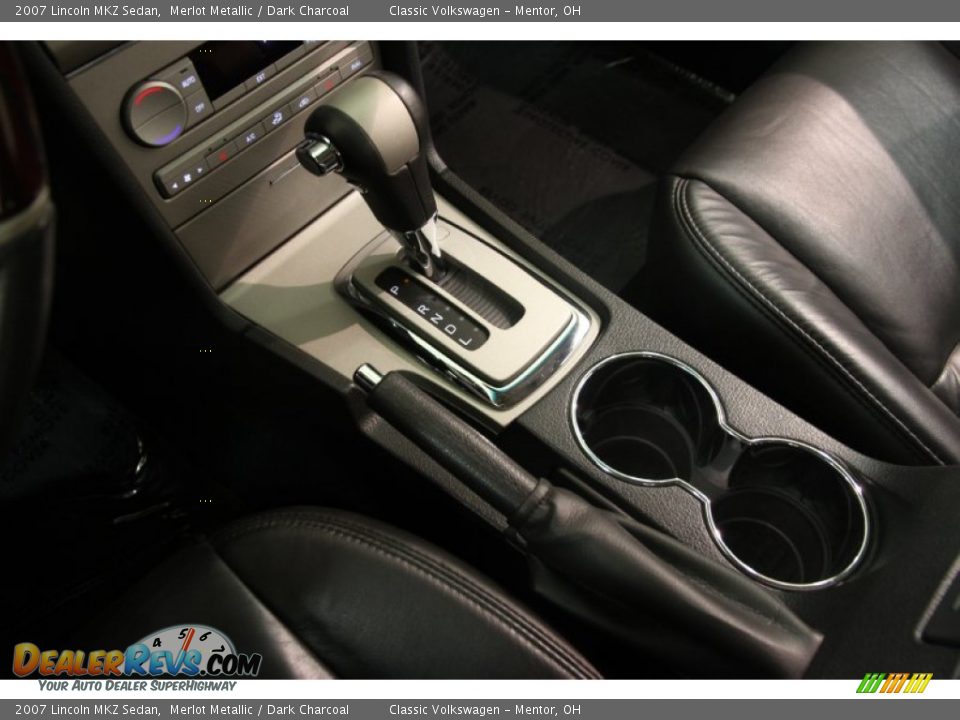 2007 Lincoln MKZ Sedan Merlot Metallic / Dark Charcoal Photo #10