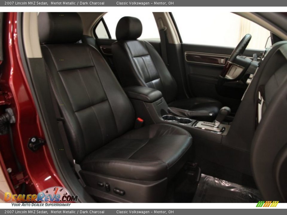 2007 Lincoln MKZ Sedan Merlot Metallic / Dark Charcoal Photo #11