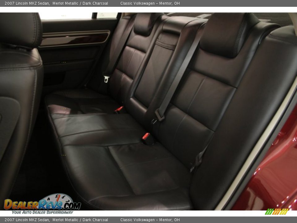 2007 Lincoln MKZ Sedan Merlot Metallic / Dark Charcoal Photo #13