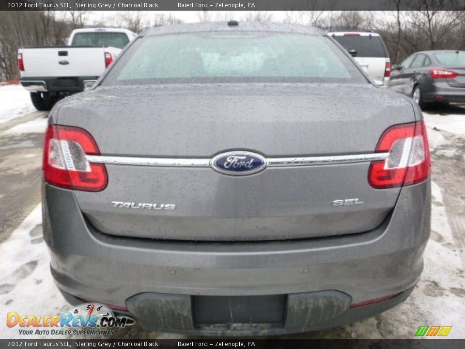 2012 Ford Taurus SEL Sterling Grey / Charcoal Black Photo #3