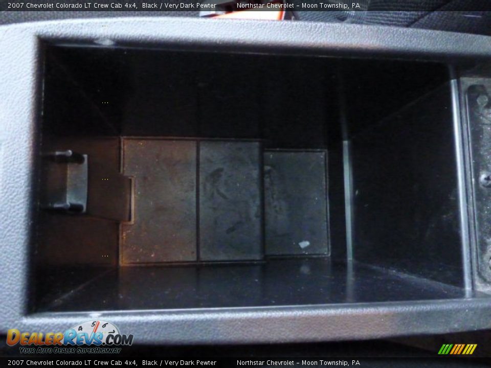 2007 Chevrolet Colorado LT Crew Cab 4x4 Black / Very Dark Pewter Photo #17