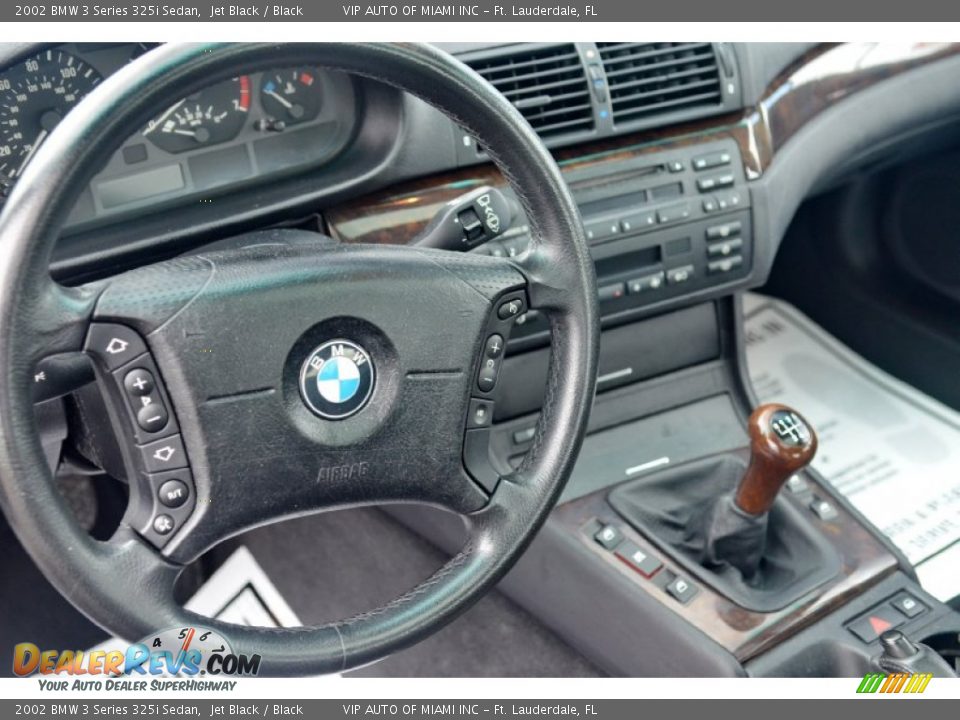 2002 BMW 3 Series 325i Sedan Steering Wheel Photo #23