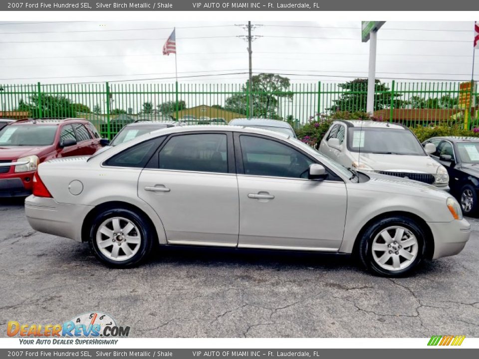 2007 Ford Five Hundred SEL Silver Birch Metallic / Shale Photo #6