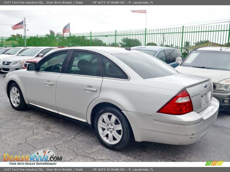 2007 Ford Five Hundred SEL Silver Birch Metallic / Shale Photo #21