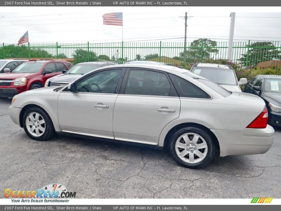 2007 Ford Five Hundred SEL Silver Birch Metallic / Shale Photo #22