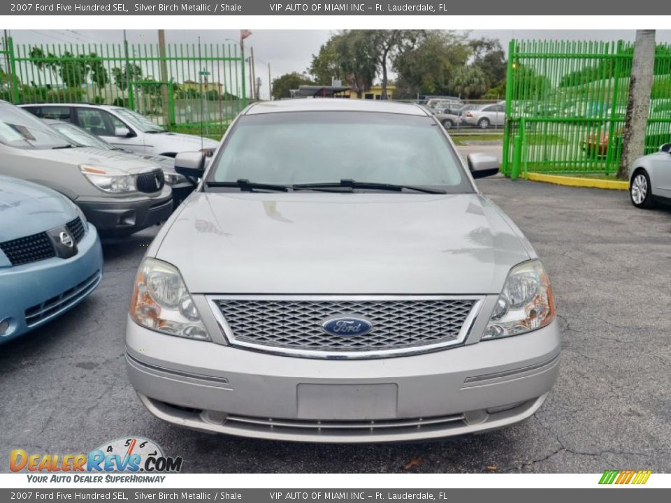 2007 Ford Five Hundred SEL Silver Birch Metallic / Shale Photo #27