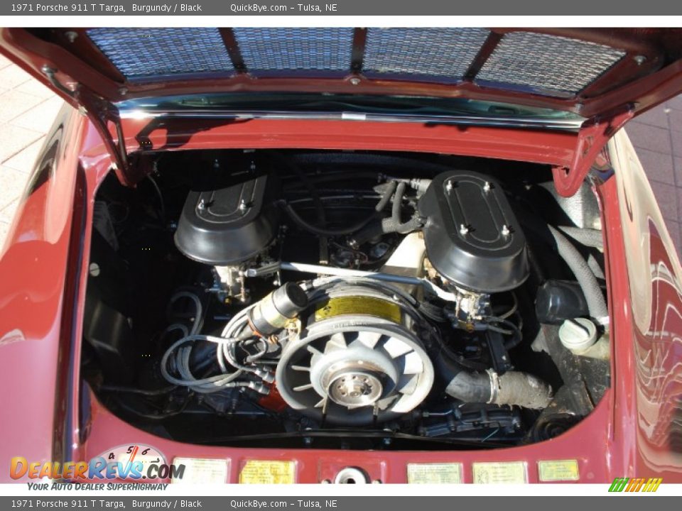 1971 Porsche 911 T Targa 2.2 Liter SOHC 12V Flat 6 Cylinder Engine Photo #6