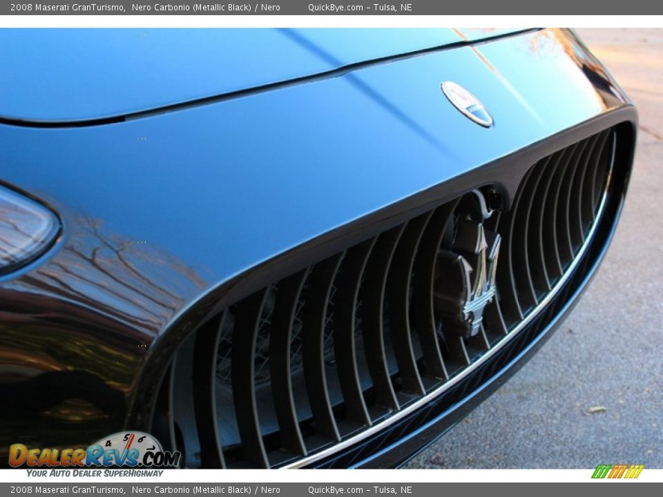 2008 Maserati GranTurismo Nero Carbonio (Metallic Black) / Nero Photo #8
