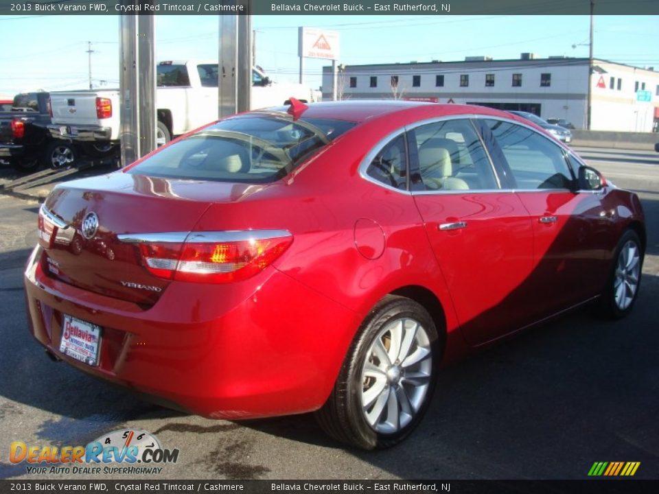2013 Buick Verano FWD Crystal Red Tintcoat / Cashmere Photo #4