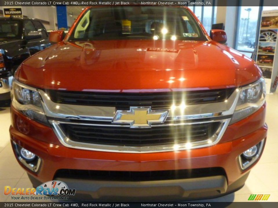 2015 Chevrolet Colorado LT Crew Cab 4WD Red Rock Metallic / Jet Black Photo #7