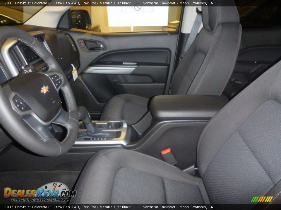 2015 Chevrolet Colorado LT Crew Cab 4WD Red Rock Metallic / Jet Black Photo #9