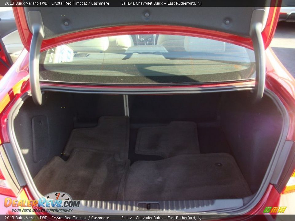 2013 Buick Verano FWD Crystal Red Tintcoat / Cashmere Photo #13