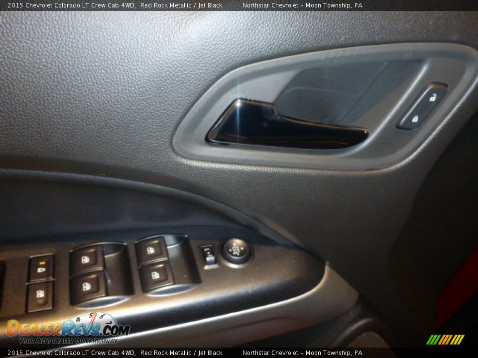 2015 Chevrolet Colorado LT Crew Cab 4WD Red Rock Metallic / Jet Black Photo #12