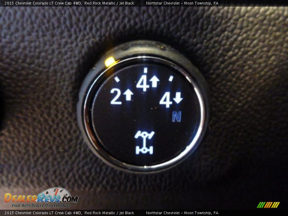 2015 Chevrolet Colorado LT Crew Cab 4WD Red Rock Metallic / Jet Black Photo #16