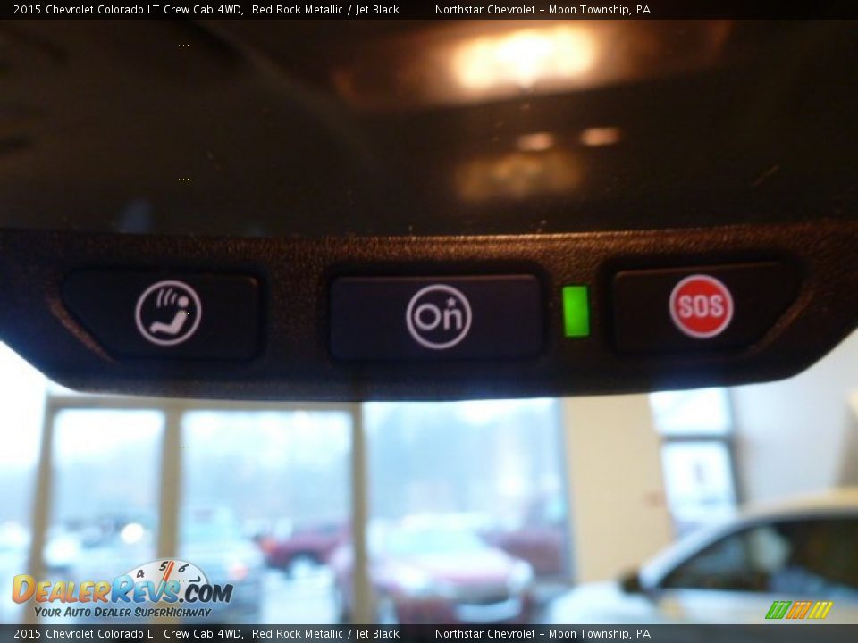 2015 Chevrolet Colorado LT Crew Cab 4WD Red Rock Metallic / Jet Black Photo #17